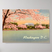 Vintage Poster, Washington DC Poster (Voorkant)