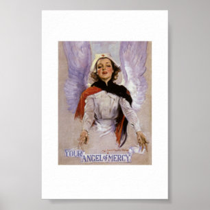 vintage poster "Your Angel of Mercy"