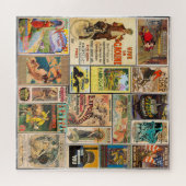 VINTAGE POSTERPUZZEL LEGPUZZEL (Horizontaal)