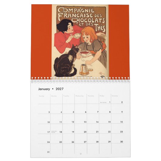 Vintage Posters 2013 Agenda Kalender (Jan 2027)