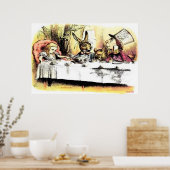 VINTAGE POSTERS - ALICE IN DE TEA PARTIJ - BEST (Keuken)