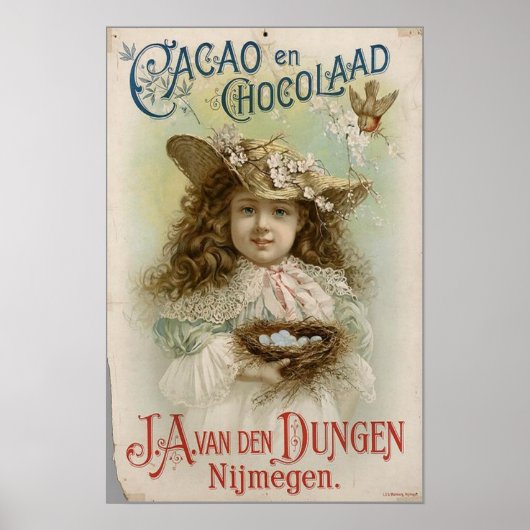VINTAGE POSTERS - CHOCOLATE COMPANY ADVERTISING (Voorkant)