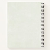 Vintage Pot met Goud en Regenboog Notitieboek (Achterkant)