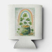 Vintage Pot of Gold and Rainbow Blikjeskoeler (Achterkant)