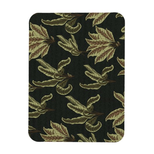 Vintage Potted Plants Magneet (Verticaal)