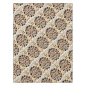 Vintage poultry birds chickens and roosters chart tafelkleed (Voorkant)