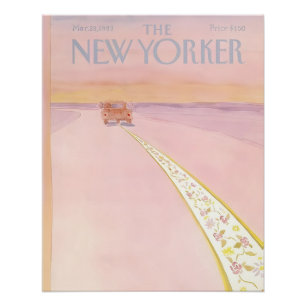 Vintage, Preppy Coquette Girl Glossy Poster