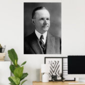 Vintage President kalvin-kookfoto Poster (Thuiskantoor)