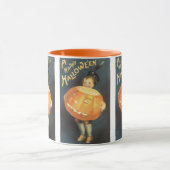 Vintage Prettig Halloween van Ellen Clapsaddle Mok (Midden)