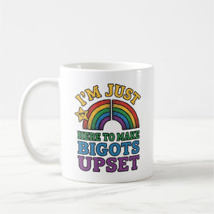 Vintage Pride Bigots Van Streep T-Shirt Ontwerp_1 Koffiemok