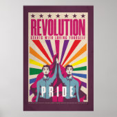 Vintage Pride Revolution Poster (Voorkant)