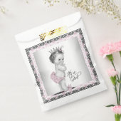Vintage Prinses Baby Shower Bedankzakje (Gezegeld)