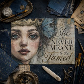 Vintage Prinses Fee Inspirerende Decoupage Tissuepapier