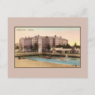 Vintage Prinses Hotel Bermuda Briefkaart