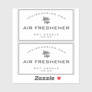 Vintage Productlabels Rond Zwart Transparant  Sticker