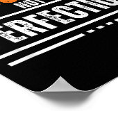 Vintage Progress Not Perfection Motivational Phras Poster (Hoek)