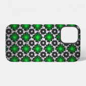 Vintage Provençaalse stijl. Bloem vintage naadloos iPhone Hoesje (Achterkant horizontaal)