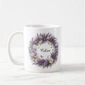 vintage provence lavendelkrans koffiemok (Links)
