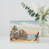 Vintage, Provincetown, Cape Cod, Massachusetts Briefkaart (Staand voorkant)