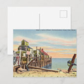 Vintage, Provincetown, Cape Cod, Massachusetts Briefkaart (Voorkant / Achterkant)