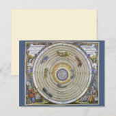 Vintage Ptolemaïsche Planisfeer door Andreas Cella (Voorkant / Achterkant)