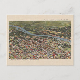 Vintage Pueblo Colorado Briefkaart