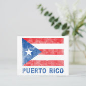 Vintage Puerto Rico Briefkaart (Staand voorkant)