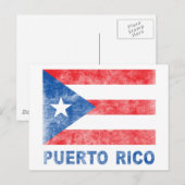Vintage Puerto Rico Briefkaart (Voorkant / Achterkant)