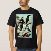 Vintage Puffins en Watervogels door Louis Fuertes