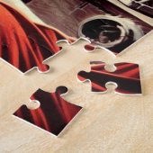 Vintage Pulp Horror Vrouw Legpuzzel (Zijkant)