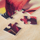 Vintage Pulp Western Illustration Legpuzzel (Zijkant)