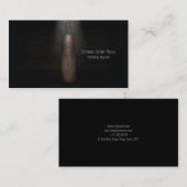 Vintage Punch Bag Visitekaartje (Voorkant / Achterkant)