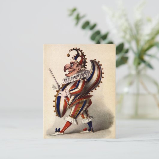 Vintage Punch Briefkaart (Staand voorkant)