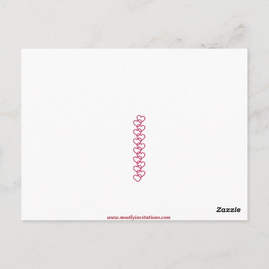 Vintage Puppy Dog Bowling Valentijn Briefkaart (Achterkant)