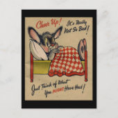 Vintage put Briefkaart (Voorkant)