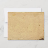 Vintage Quetzal Bird Elegant Party Invitation Kaart (Achterkant)