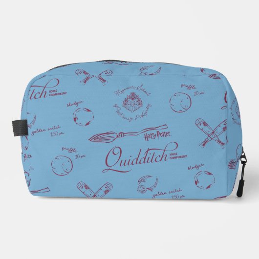 Vintage QUIDDITCH™-schetsontwerp Toilettasje (Voorkant)