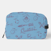 Vintage QUIDDITCH™-schetsontwerp Toilettasje (Achterkant)