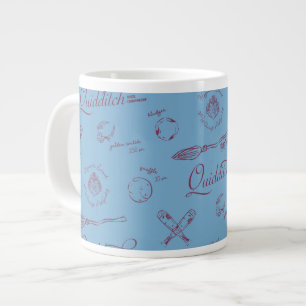 Vintage QUIDDITCH™ Schetspatroon Grote Koffiekop