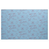 Vintage QUIDDITCH™ Sketch Pattern Stof (Fat Quarter)