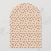 Vintage Quilt Baby Shower Kaart (Achterkant)