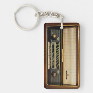Vintage Radio Sleutelhanger