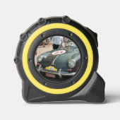 Vintage Rally Car Tape Measure Rolmaat (Voorkant)