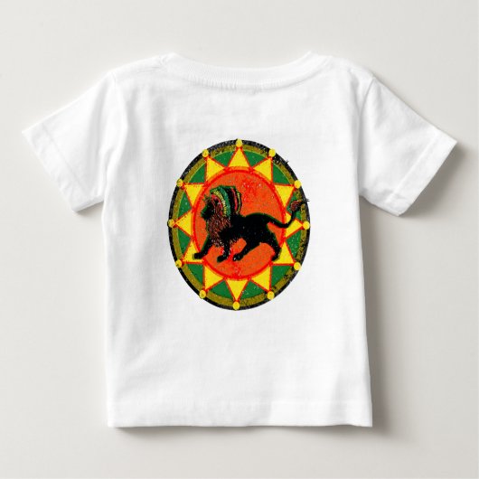 Vintage Rasta Reggae Lion (Achterkant)