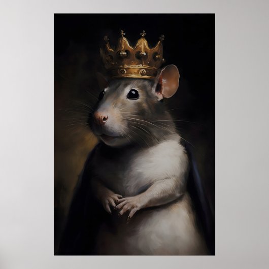 Vintage Rat King Poster, Kunstposterprint, Thuis Poster (Voorkant)