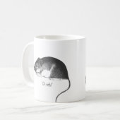 vintage rat koffiemok (Voorkant links)