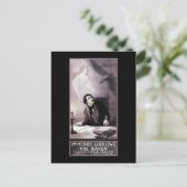 Vintage Raven Theatrical Briefkaart (Staand voorkant)