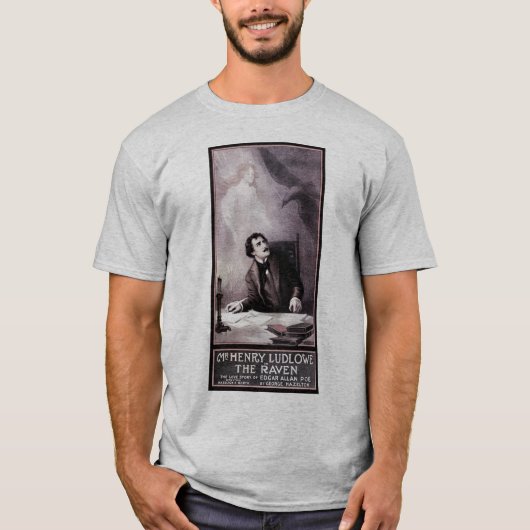 Vintage Raven Theatrical T-shirt (Voorkant)