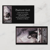 Vintage Raven Theatrical Visitekaartje (Voorkant / Achterkant)