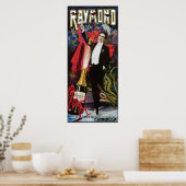 Vintage Raymond het Grote Adverteren Poster (Keuken)